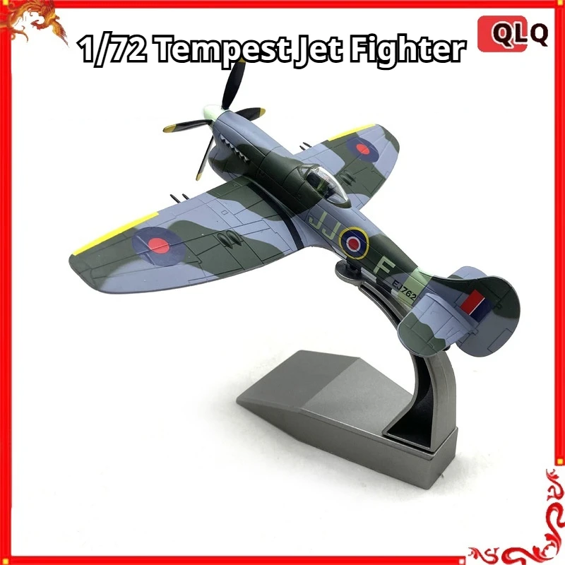 

1/72 Scale British Air Force's Tempest Storm Fighter Aircraft Alloy Aircraft Model Collection Ornament Gift Toy