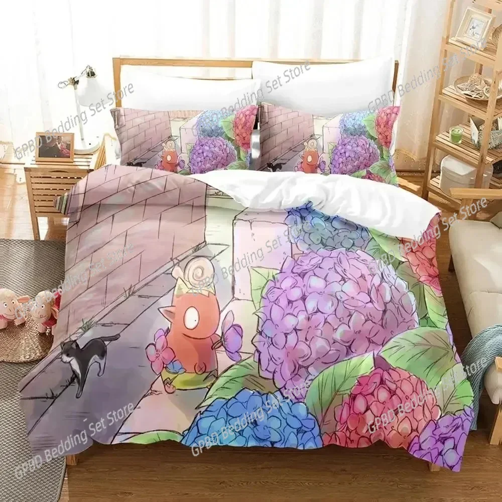Anime How to Keep a Mummy Bedding Set Boys Girls Twin Queen Size Duvet Cover Pillowcase Bed Kids Adult Home Textileextile