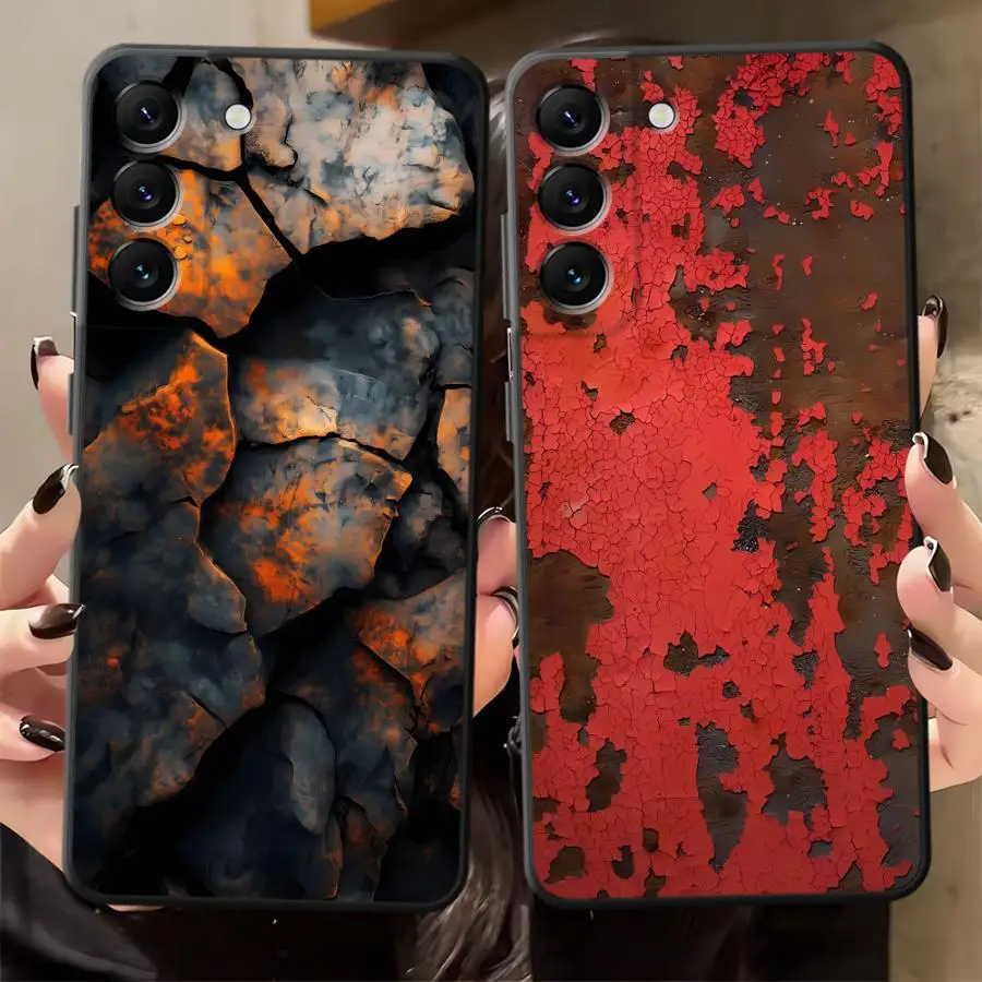 เคสโทรศัพท์มือถือแบบนิ่มสีดำ ดีไซน์ย้อนยุค สำหรับ Samsung Galaxy A70 A30 A15 A06 A04 A03 A40 A16 A05 A10 A12 A50 A20 A13