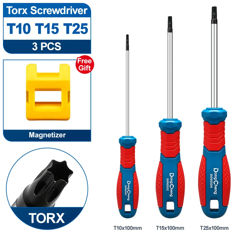 Torx schroevendraaierset magnetisch CR-V legeringstaal T8 T10 T15 T20 T25 T27 T30 T40 stervormige schroevendraaierset voor elektronica, autoreparatie