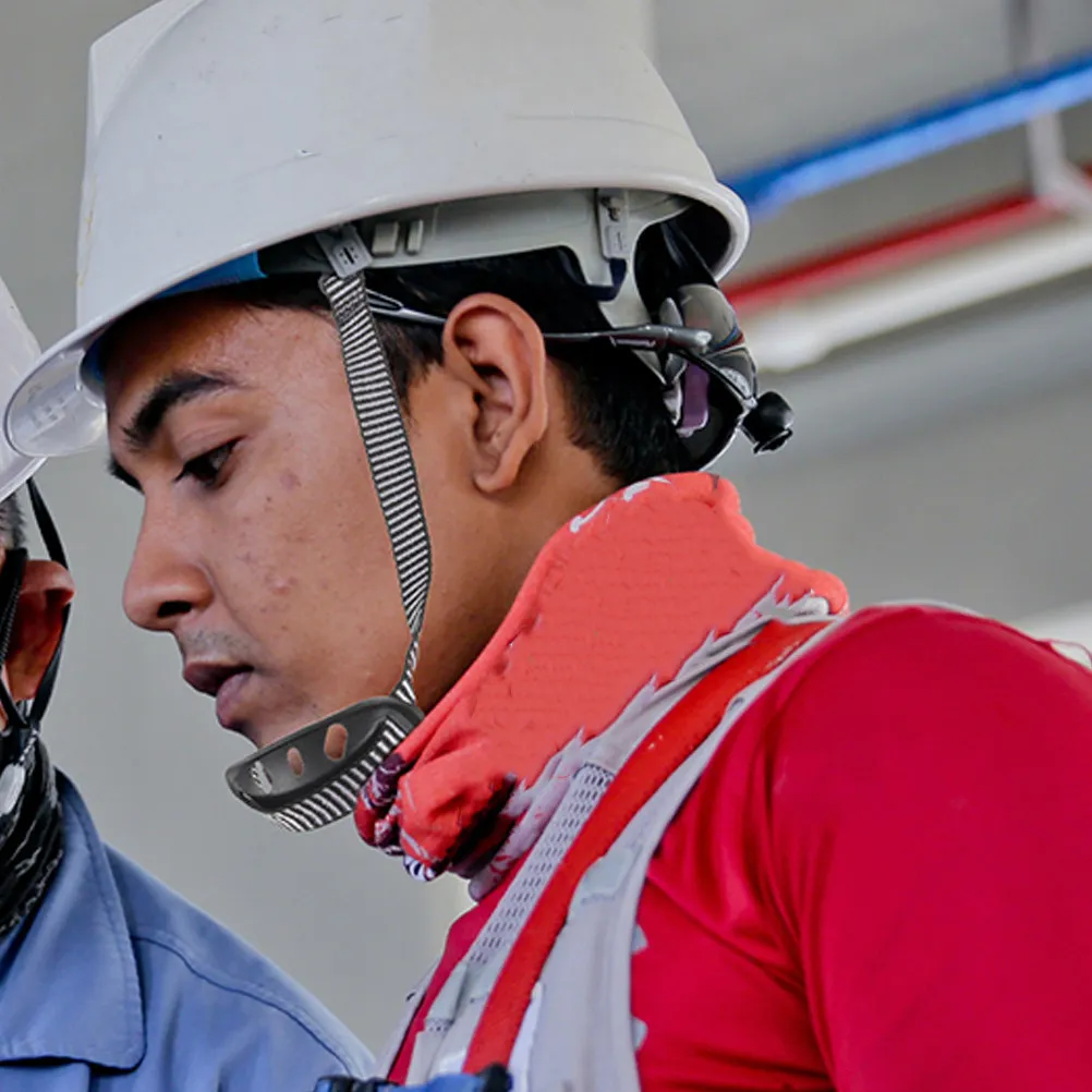 

2Pcs Universal Chin Strap for Safety Hard Hat Chin Strap Replacement Adjustable Comfortable Wear-Resistant Construction