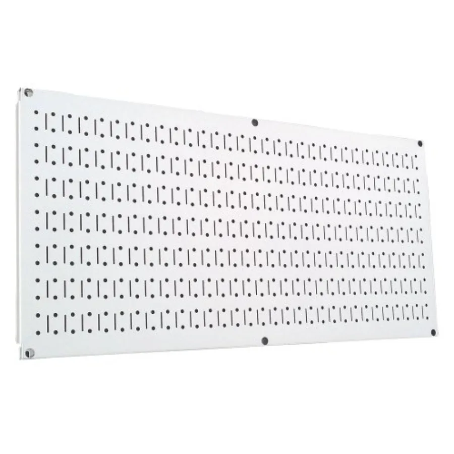 

Pegboard 16in x 32in Horizontal Metal Pegboard Tool Board Panel