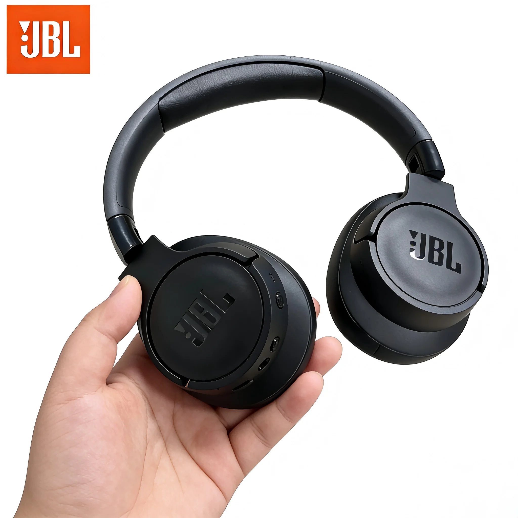 Casque sans fil Bluetooth JBL Tune 770NC, casque supra-auriculaire à réduction de bruit, son basse, casque sans fil pour le sport T770NC, micro