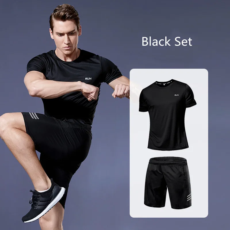 

Quick Dry Fitness Running T Shirt Short Sleeve Sport tshirt Training Jogging Shirts Gym Sportswear Quick Dry t Shirt For Men