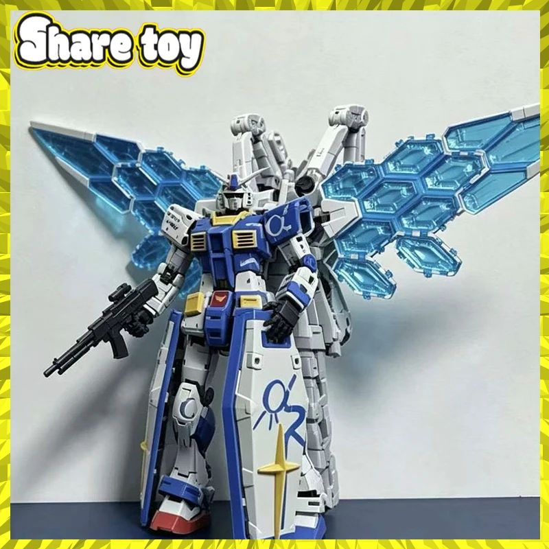 

GAOGAO 1/144 RG RX-78F fighter Ver 2.0 Assembly Model Kit Limited Color RX-78-2F action figure plastic robot model toys
