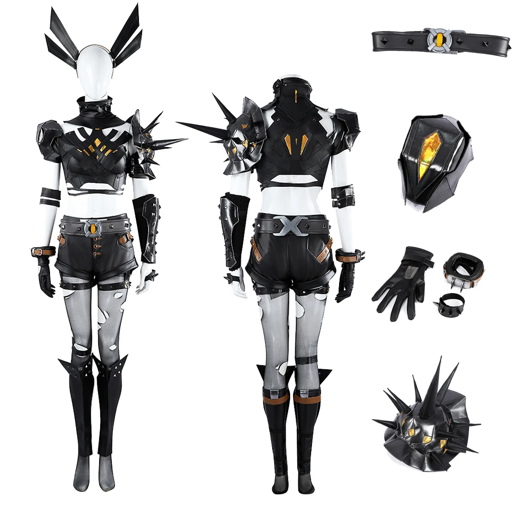 

Костюм для косплея Rivals Magik, черные наряды, женские костюмы на Хэллоуин, карнавал, вечеринку Magik, боевая одежда, костюмы