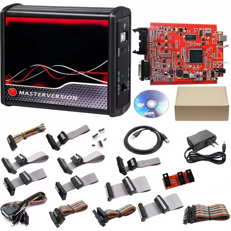

V7.020 ECU Programming Tool US EU Online Version Firmware V2 .25 Master with Red PCB No Tokens Limitation