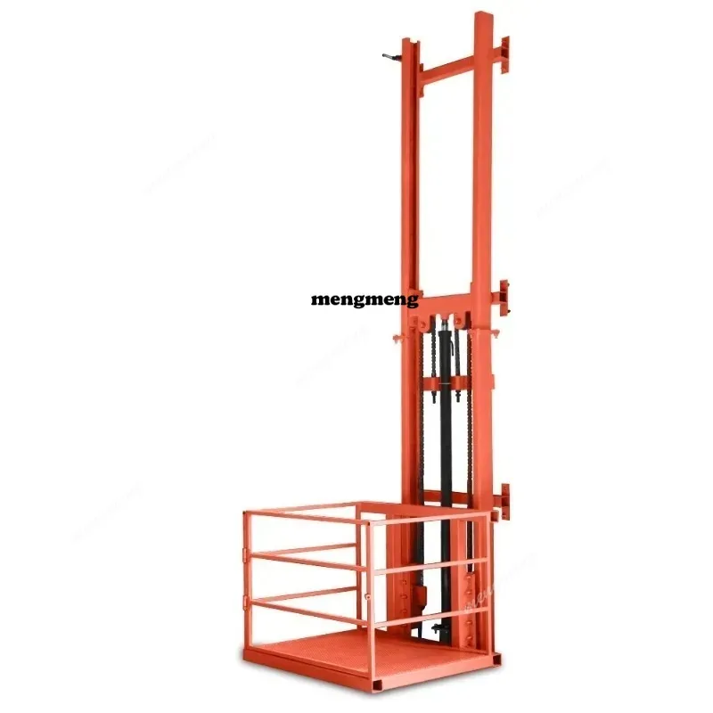 Electric lift freight elevator home warehouse factory small hydraulic lift platform simple elevator hoist