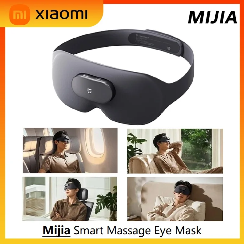 

New Xiaomi Mijia Massage Eye Mask for Eye Fatigue Relief, Heat Compress and Relaxation - A Thoughtful Gift
