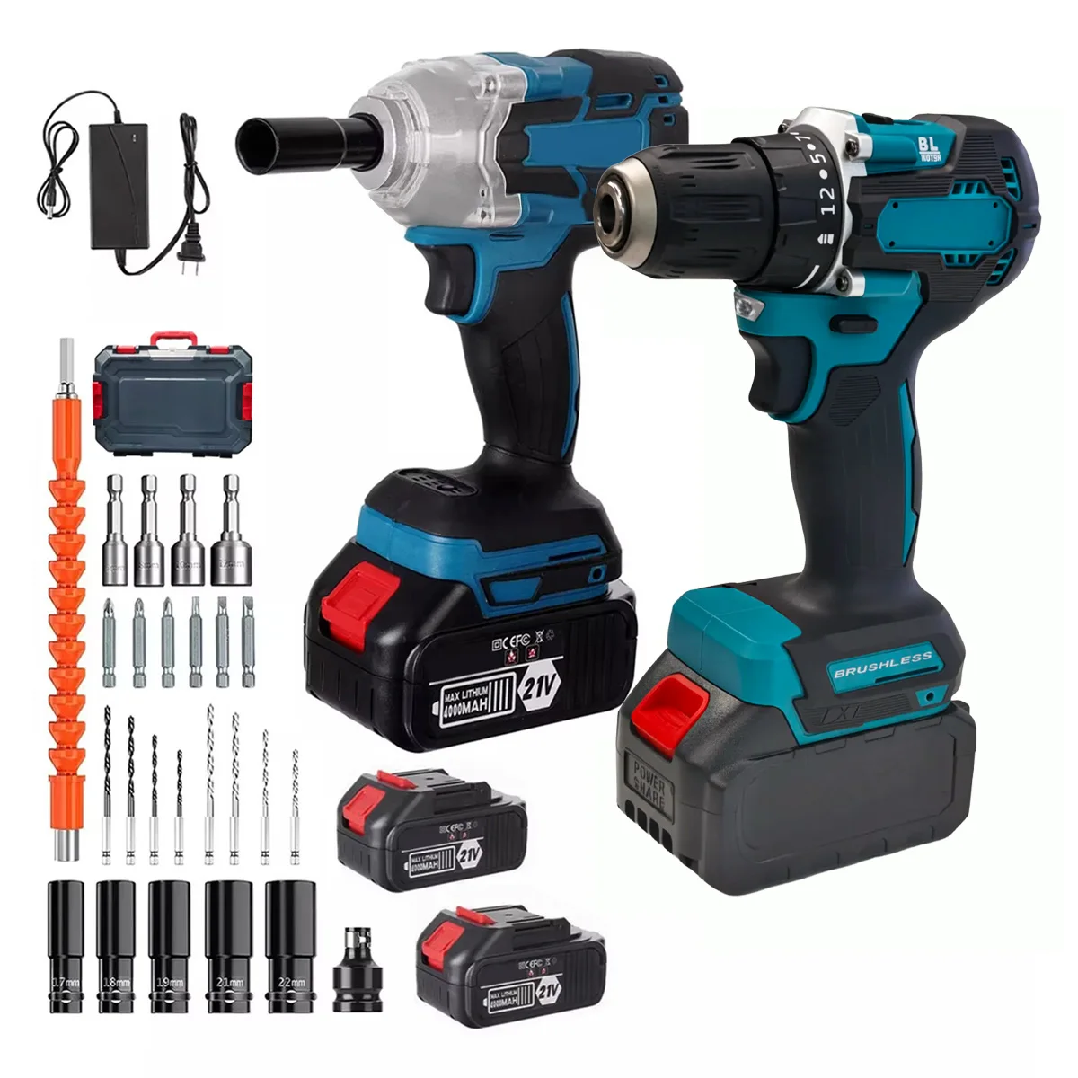 Brushless Electric Impact Drill, Brushless Electric Impact Wrench, Hand