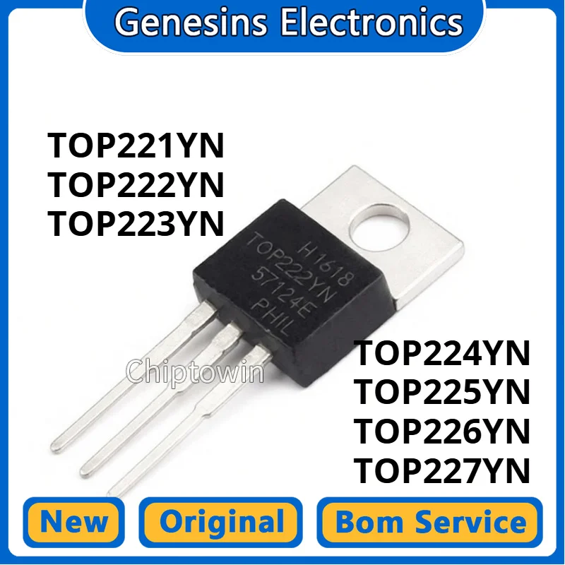 5/50/500 pcs TOP221YN TOP222YN TOP223YN TOP224YN TOP225YN TOP226YN TOP227YN TO-220 Power IC W7
