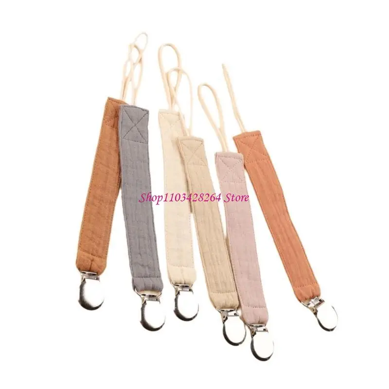 

Dummy Clip Soother Pacifier Strap Teether Toy Holder Newborn Pacifier Chain Clip