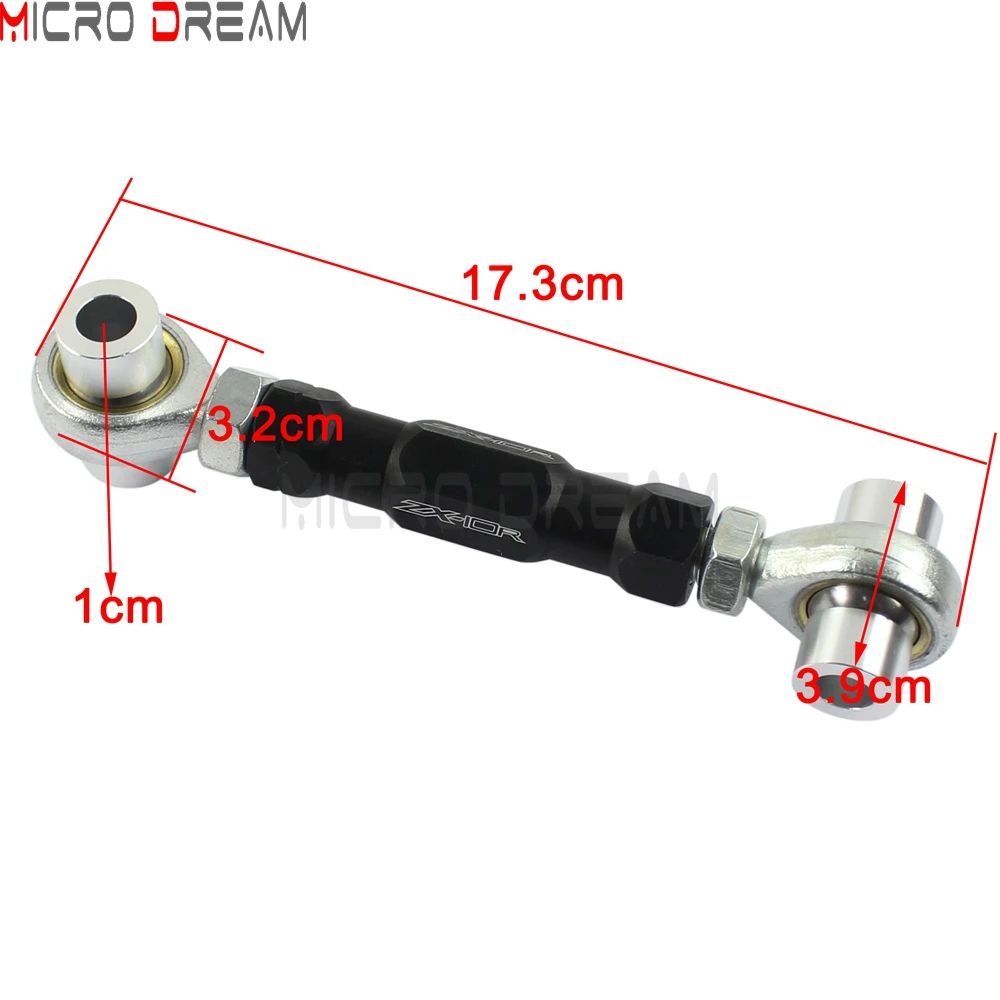 Motorcycle 0-4inch Adiustable Lowering Links Kit Rear Suspension Drop Links For KAWASAKI NINJA ZX10R 2011 2012 2013 2014 2015-16