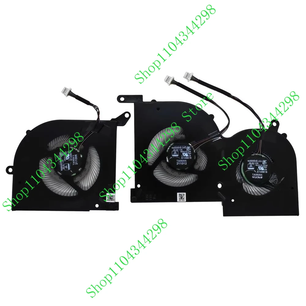 

DB Laptop Cooling Fan for MSI GS66 WS66 P66 MS-16V4 16V5（L+R, OEM)