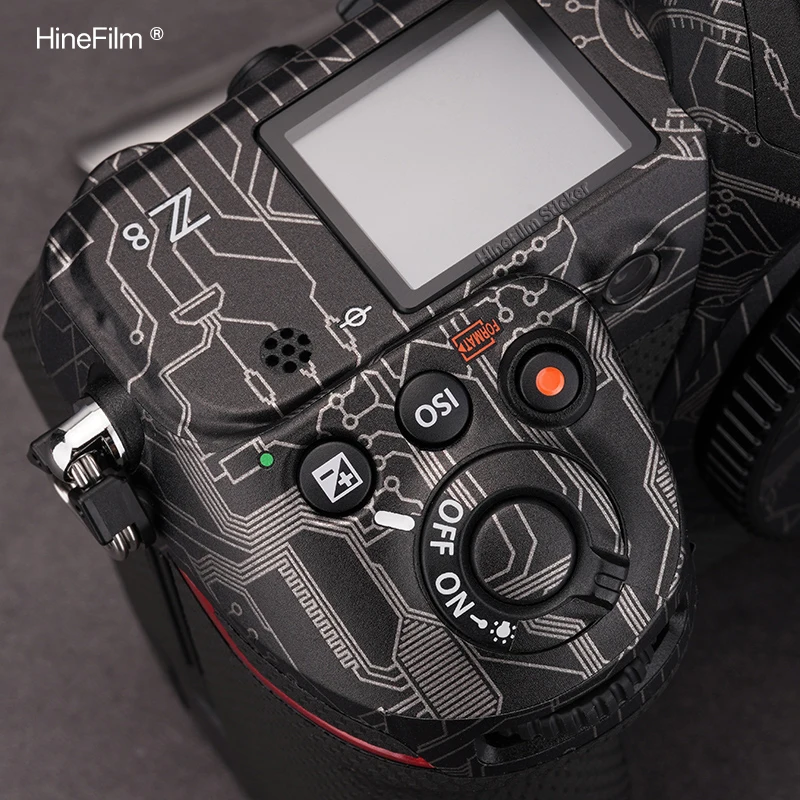 Hinefilm Skin do aparatu Z8 Folia ochronna do aparatu Nikon Z 8 Premium Naklejka na skórę An-ti Scratch Wrap Covered — zdjęcie produktu 4