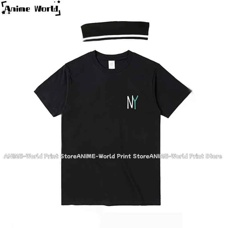 

《Custom Size》Ensemble Stars Amagi Hiiro Amagi Rinne Cosplay Costume T-shirt and head piece for Halloween Christmas