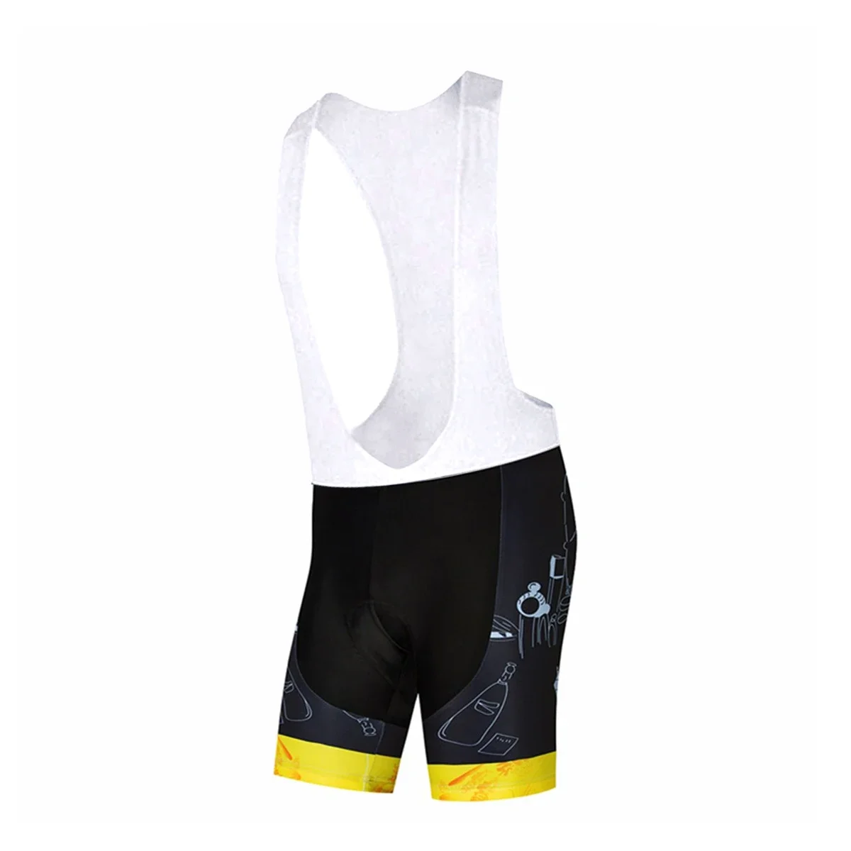 Cycling Bib Shorts for Men, 3D Padded Breathable Road Bike Shorts Men, Lightweight Biking Bicycle Bibs