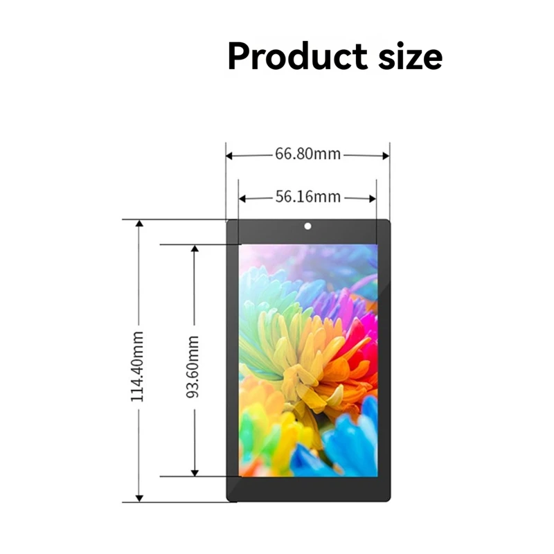 

4.3-Inch ESP32-P4/ESP32-C6 Development Board with IPS Capacitive Touch Screen 480x800 for Advanced Touch Programming-A86Z