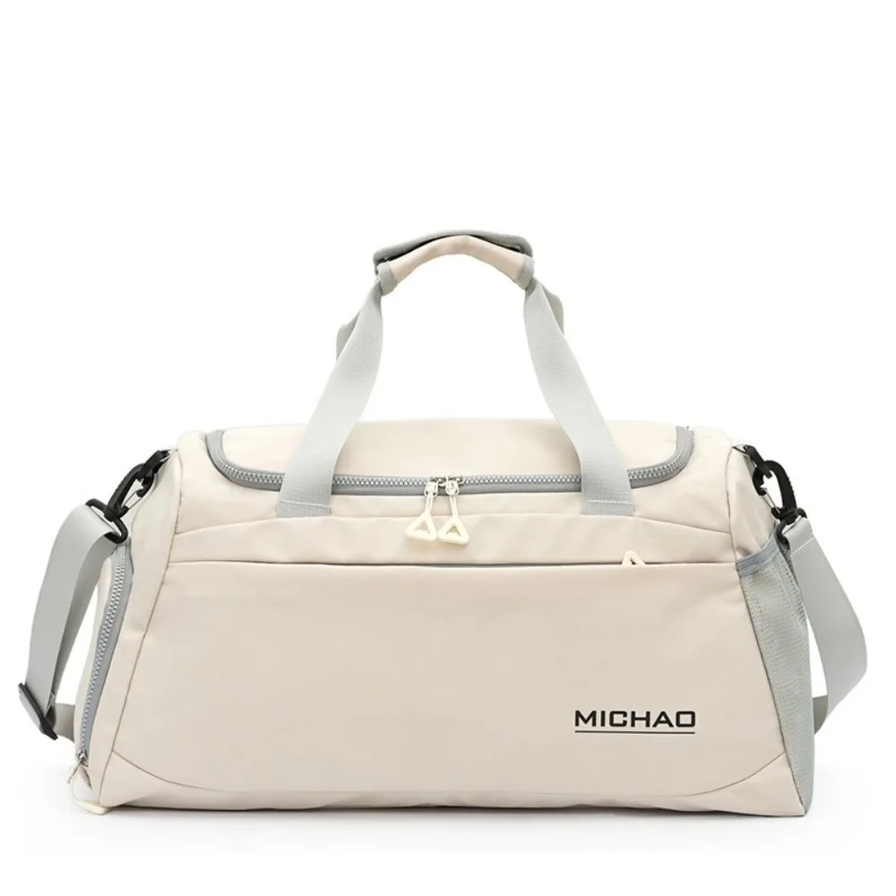 

Wet Dry Separation Travel Duffel Bag Large Capacity Waterproof Fitness Handbag Shoes Compartment Durable Gym Shoulder Bag Sports