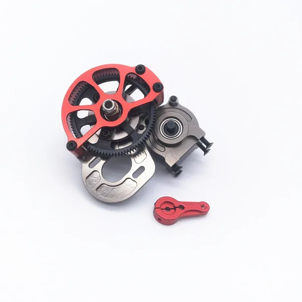 

Ax10 Scx10 Rock Crawler Upgrade Metal Medium Gearbox Gear Assembly Gearbox Gear Belt Motor Base