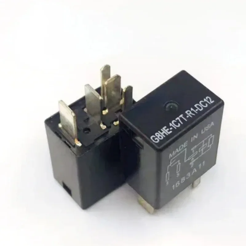 （Brand New Original）1pcs/lot 100% original genuine relay:G8HE-1C7T-R1-DC12 12VDC 5pins Automotive relay