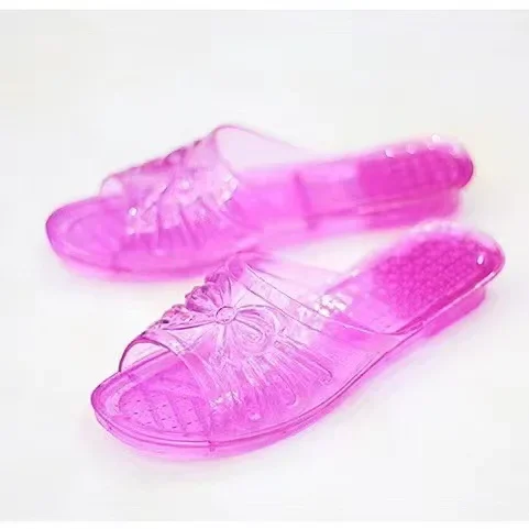 جديد مريح للتنفس مقاومة للاهتراء الحمام المضادة للانزلاق لينة السيدات النعال الصنادل الكريستال الانزلاق على الأحذية للنساء