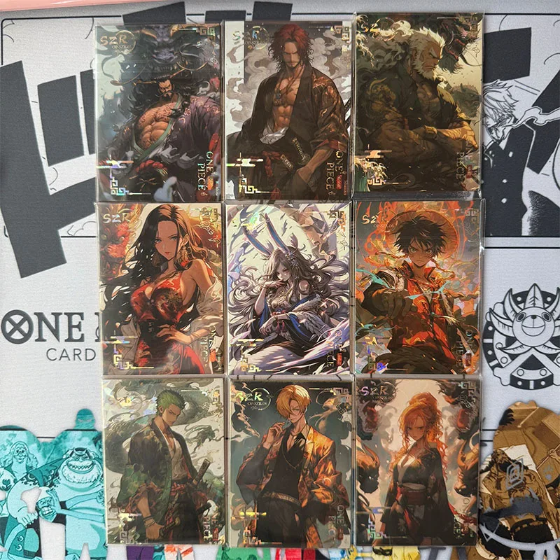 

Аниме One Piece SZR карты Нами Хэнкок Морковь Луффи Зоро Санджи Шанкс Коллекционные карты Рождественские подарки на день рождения Детские игрушки