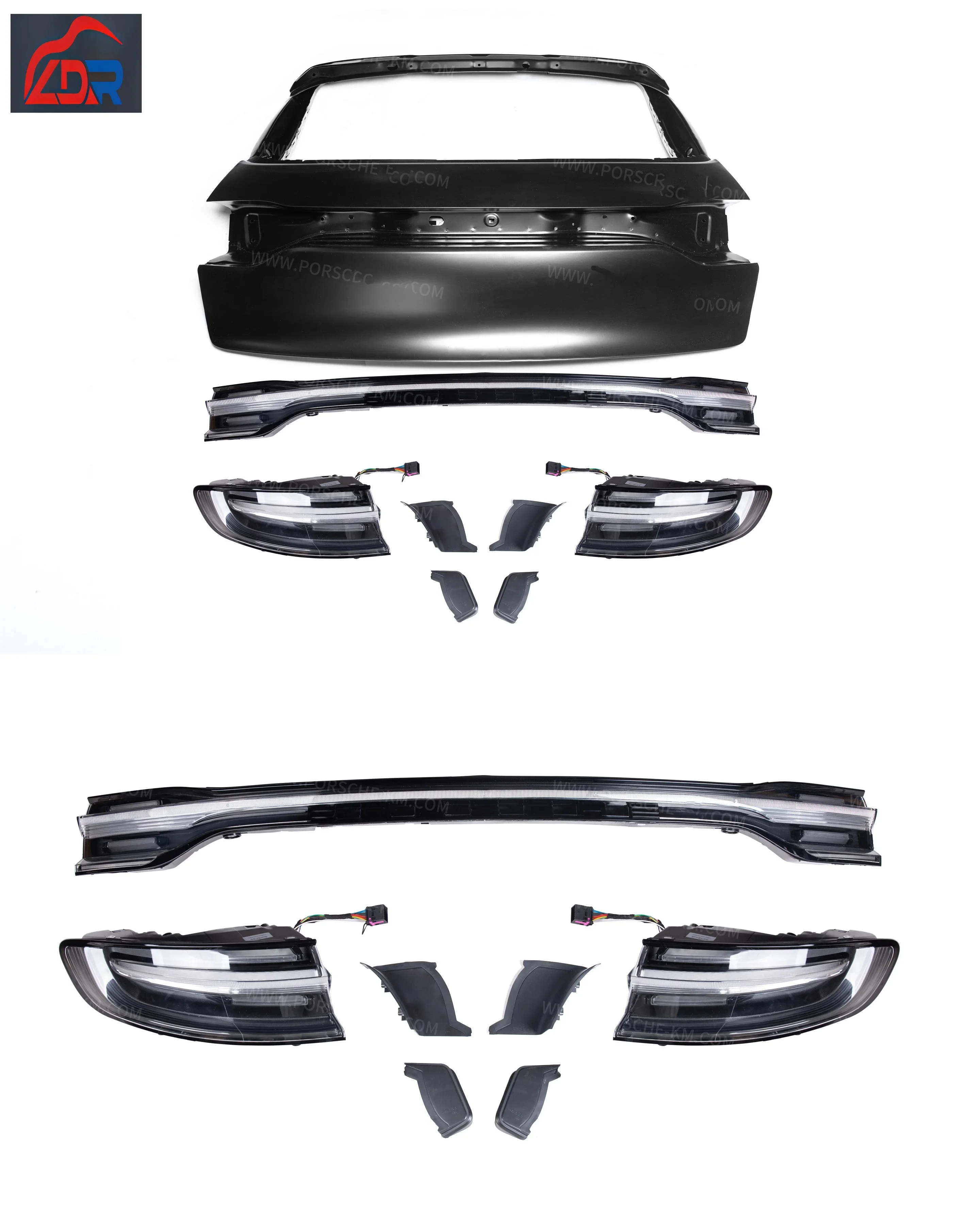 

XDS C-For Porsche 2014-2020 Macan 95B Upgrade Pp Material Normal 95B.3 Front Bumper Facelift Bodykit 2024
