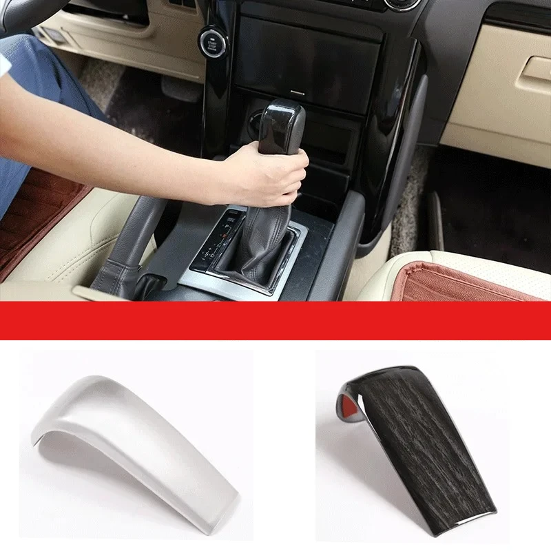 

Automatic Gear Shift Knob Cover Trim Sticker Auto Gear Shift Cap Decoration For Toyota Land Cruiser Prado J150 LC150 2010-2017