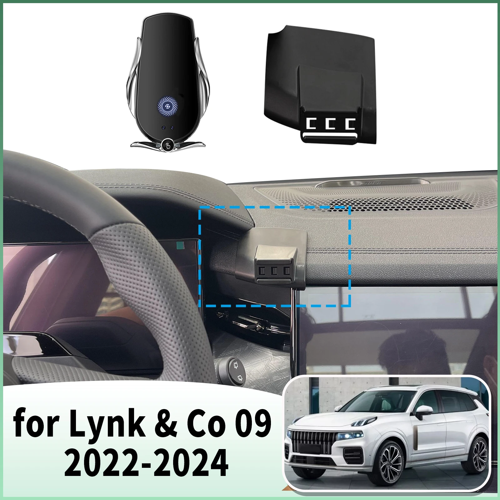 

​​fit for Lynk & Co 09 2022 2023 2024 Specific Dashboard Navigation Phone Holder Mount Design Car​​ accessoires