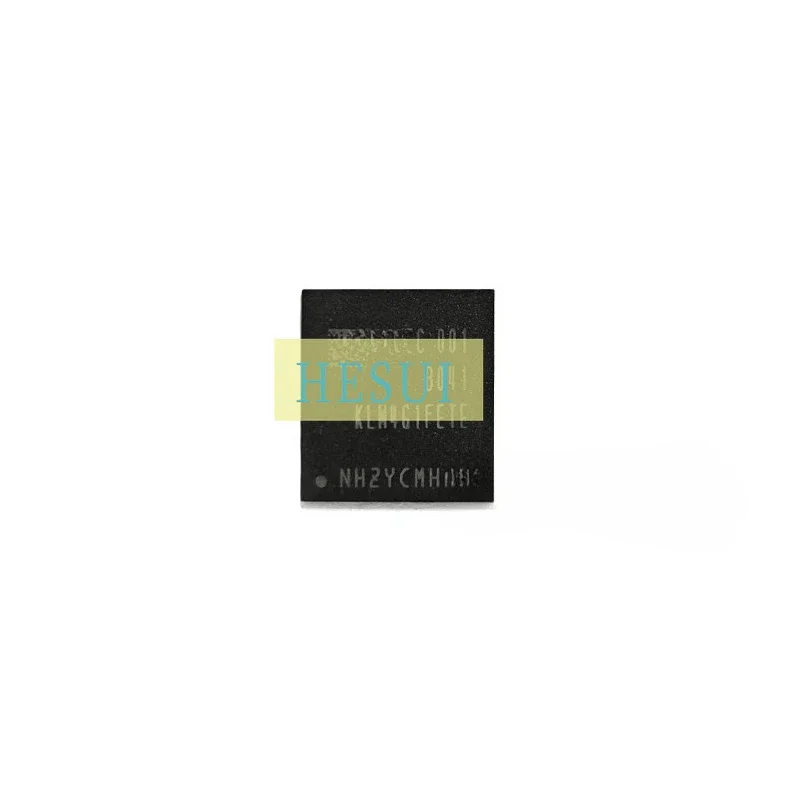 Used&Not NEW&Send after Measure KLM4G1FETE-B041 4GB small size eMMC flash memory font version 5.1 memory chip