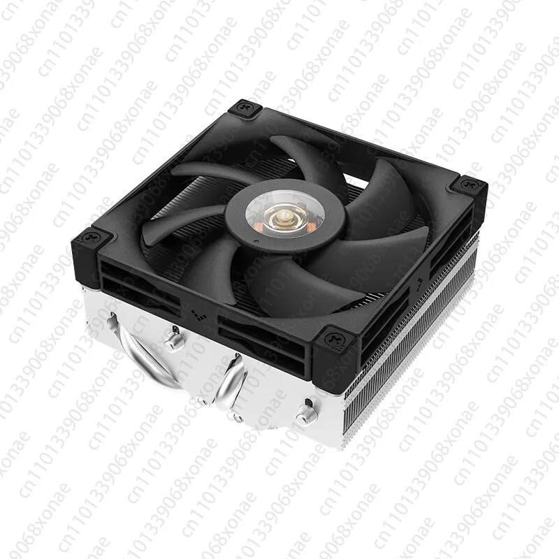 AN400 Down Pressure CPU Heat Sink ITX Nickel Plated Heat Pipe FDB Fan 1700 Limit Height 53mm