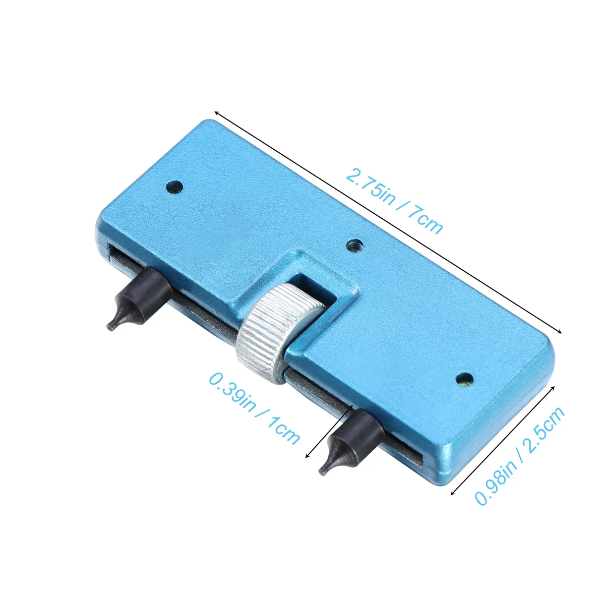 Portable Adjustable Watch Case Opener Durable Steel Anchor Repair Tool Screw-on Back Cover Remover for Waterproof Watches