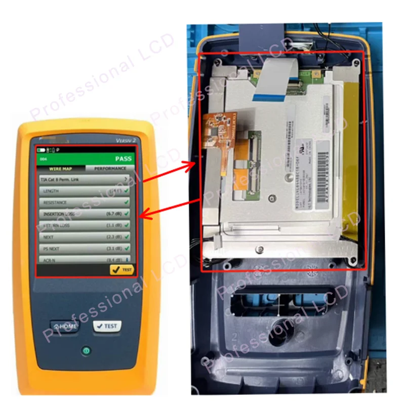 

Original 5.7 Inch LCD Display Screen With Touch Panel For Net works DSX 5000 DSX8000 DSX5000 DSX-8000 DSX-5000 Test Instrum