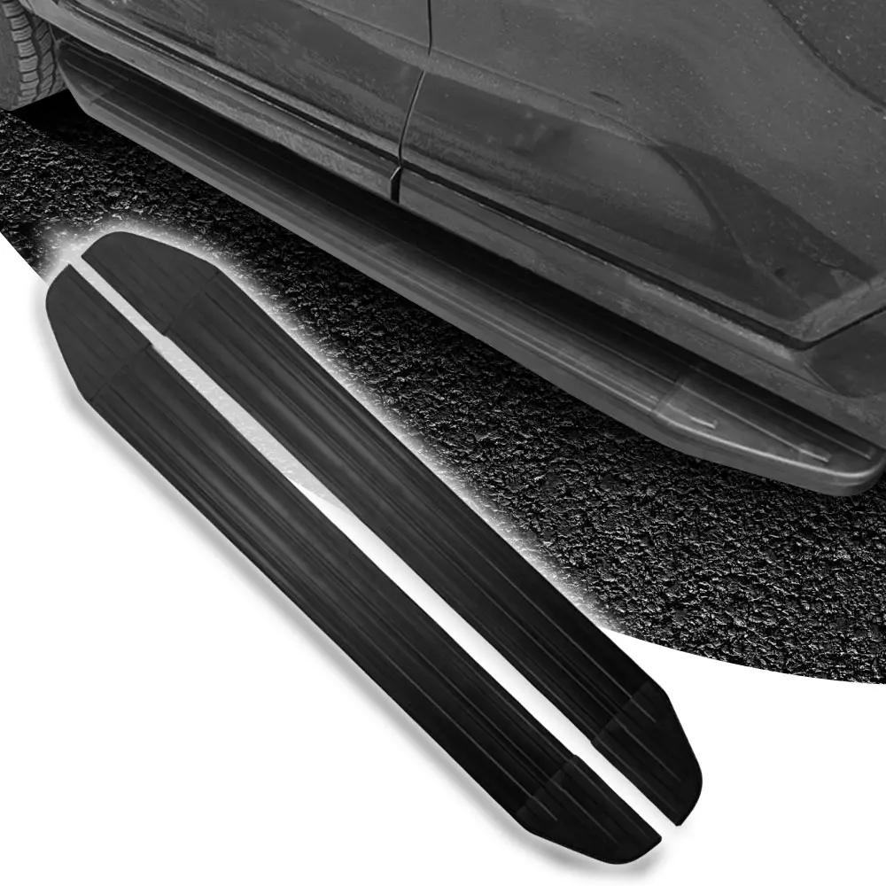 2PCS Aluminum Fixed Door Nerf Bars Running Board Side Steps Pedal Steps Fit for Traverse 2024 2025 Entry Steps
