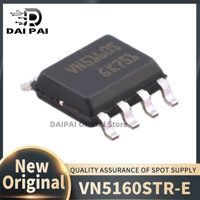 (5-10piece)100% New original VN5160STR-E VN5160S SOP-8 Power electronic switching bridge driver IC chip