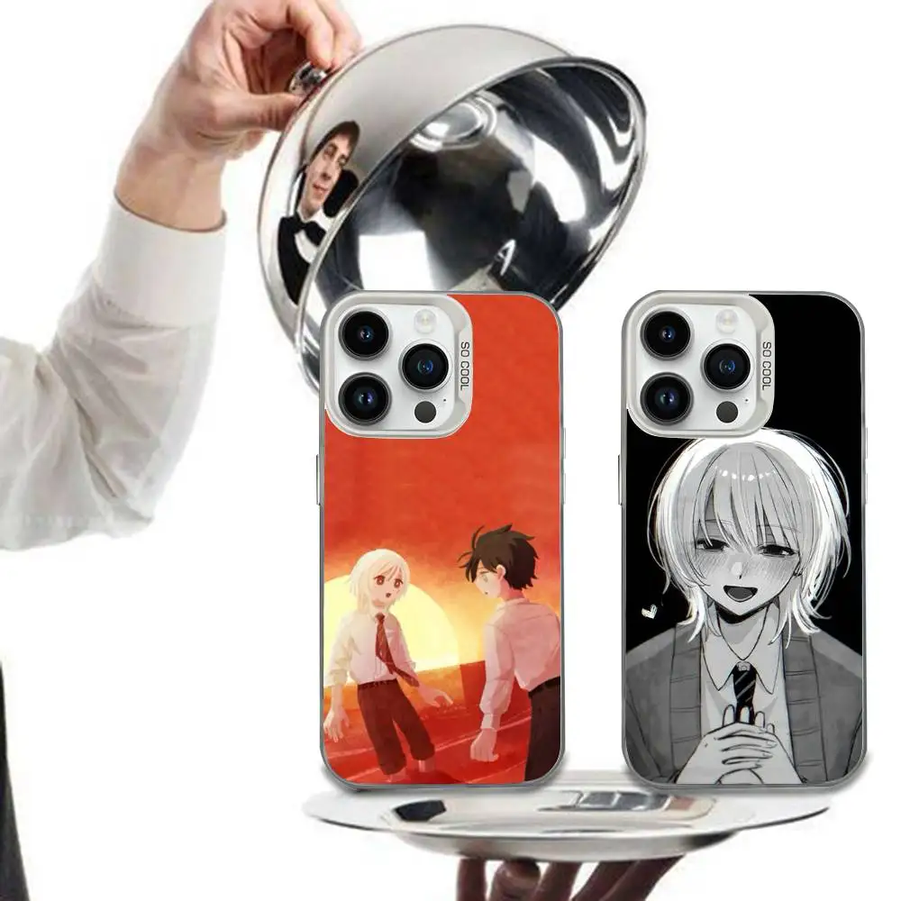 

Saihate Station Shion Phone Case For iPhone 16,15,14,13,12,11,8,7,Pro,Max,Plus,Mini,XS,SE Anti Fall White Matte Hard