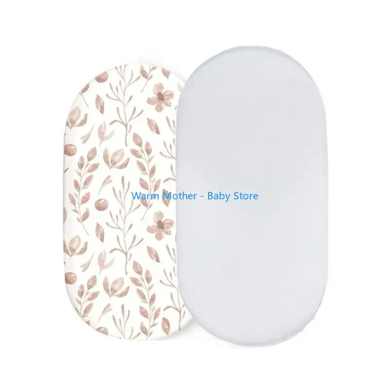 ملاءات محمولة محايدة للجنسين من الألياف الدقيقة لجوانب أسرة الأطفال 57QE