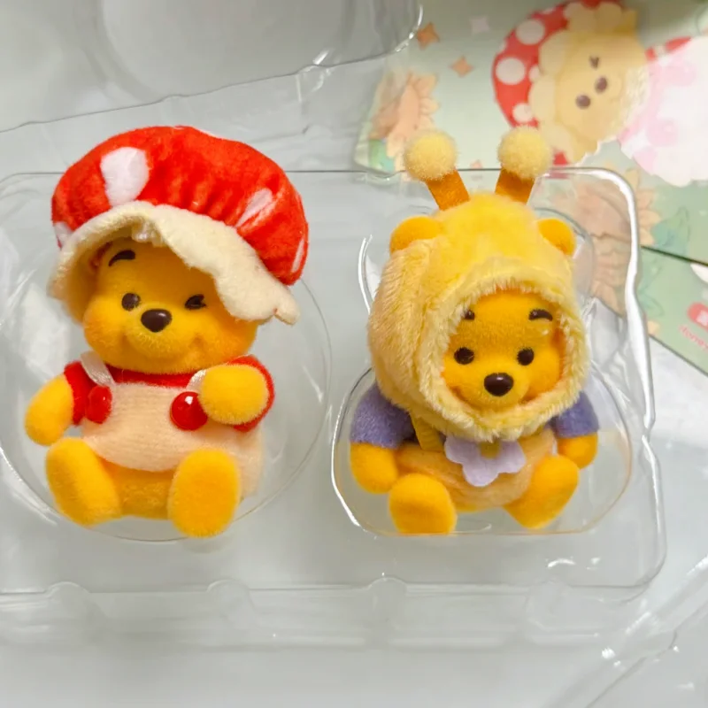 Genuine Winnie The Cute Heartbeat Garden Series Blind Box Cute Vinyl Toy High Quality Collectible Figurines Trendy Festival Gift
