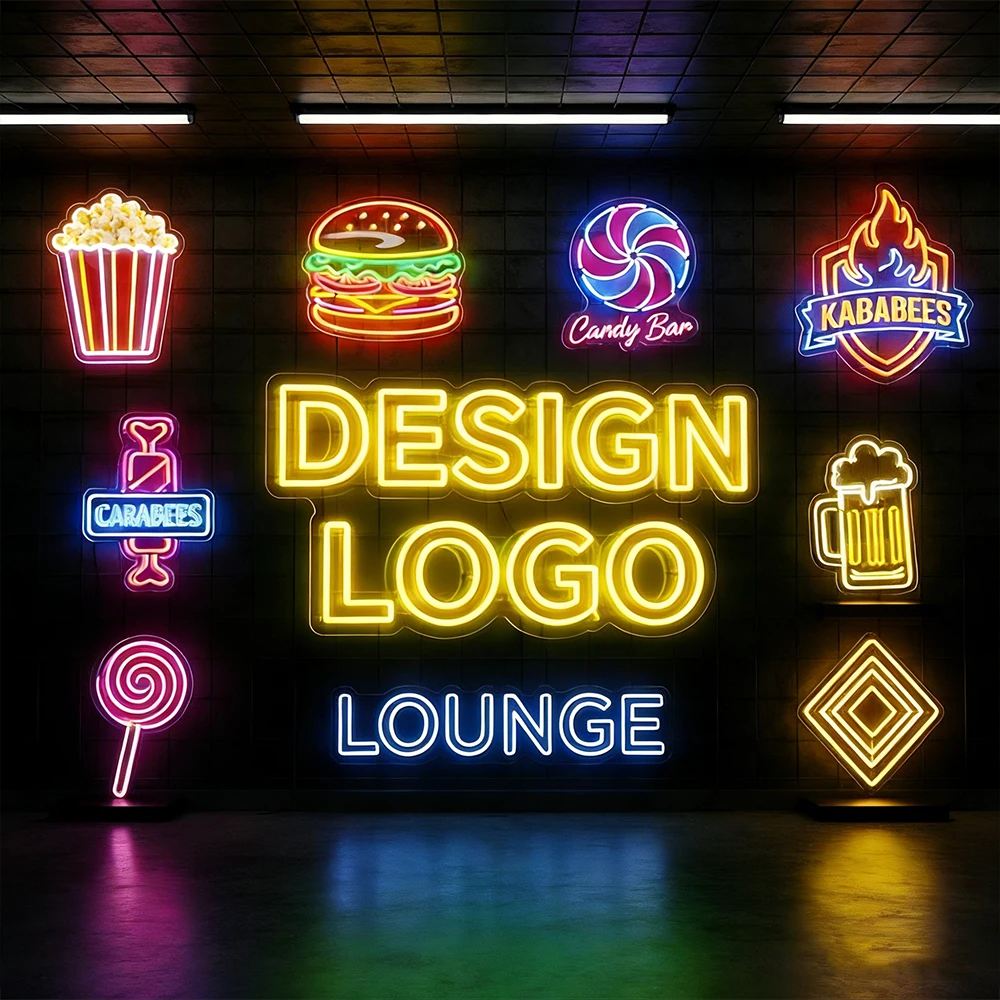 

Неоновая вывеска на заказ, персонализированная неоновая вывеска, светодиодный светильник с регулировкой яркости для семейных праздников, дней рождения, баров, свадеб, вечеринок, логотипов компаний и бизнеса, ночное освещение