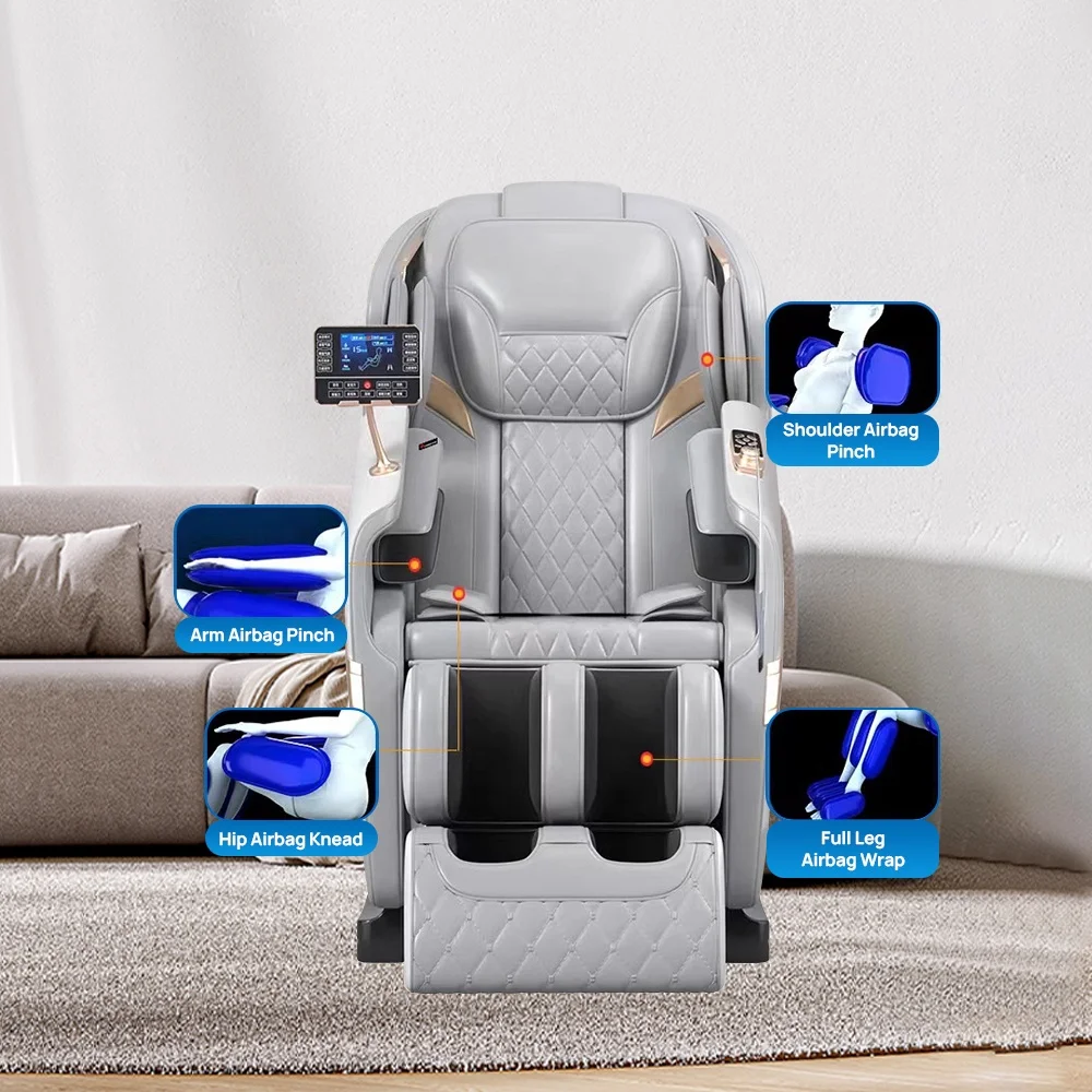 Massage Chair,8D Zero Gravity,Recliner Chair,Electric Shiatsu,Body Massager,AI Heated Full Body Foot Kneading Health Care
