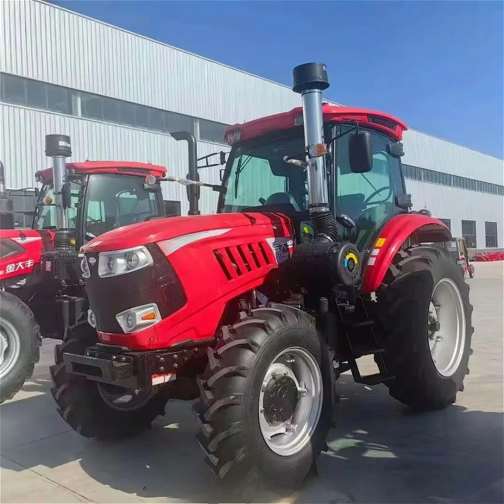 Tracteur agricole miniature 4x4 à succès, qui conquiert tous les terrains, 100 chevaux.