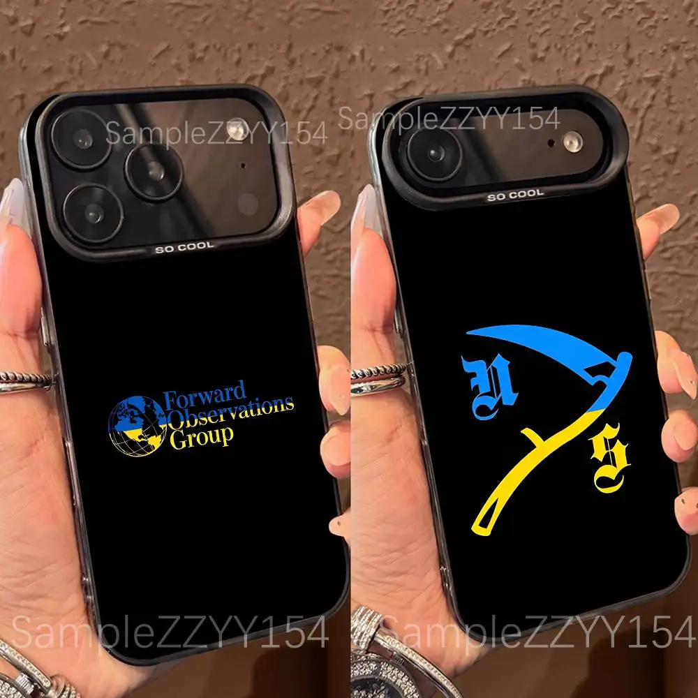 

Forward Observations Group Phone Case For iPhone 17,16,15,14,13,12,X,8,Pro,Max,Plus,E,SE4,Air,Mini Black IMD Matte