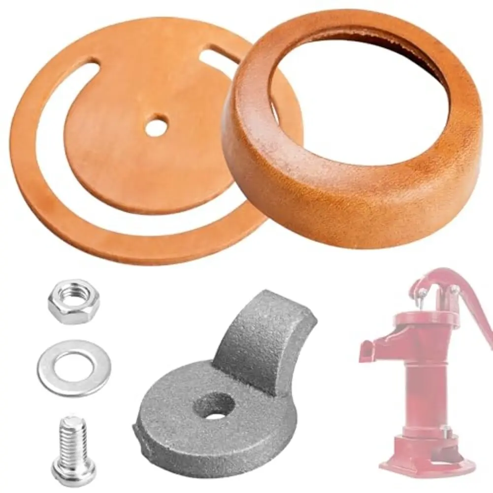 Water Pump Components Check Valve Kit Routine Maintenance Close-Grain Cast Iron Comprehensive Kit Hassle-Free Setup