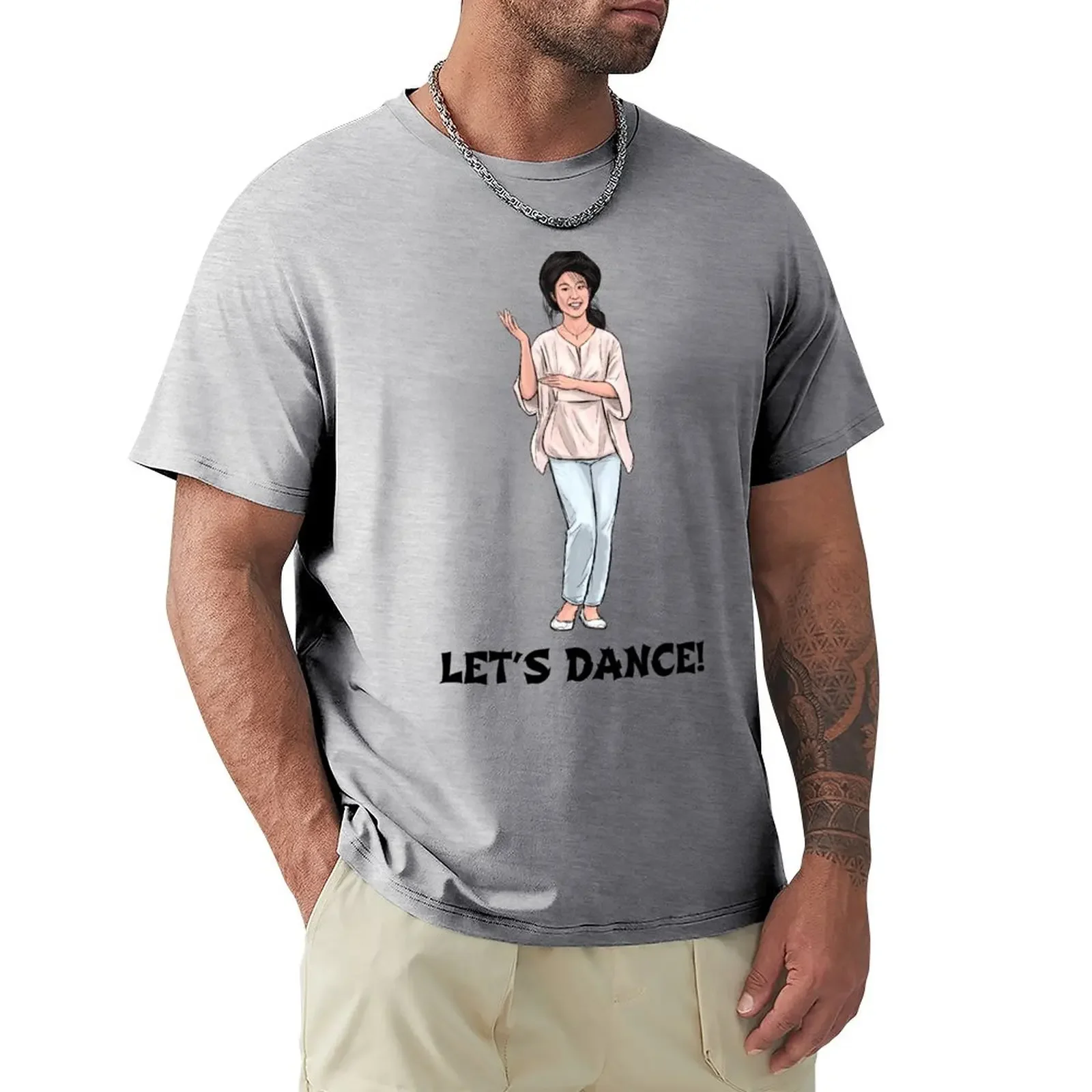 Kumiko - Let's Dance! T-Shirt animal prinfor boys hippie clothes men graphic t shirts