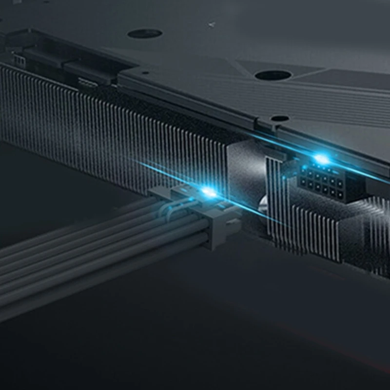 Pcie 5.0-グラフィックカード用のGPU延長ケーブル,12 4ピンから3x8ピンのマザーボード,rtx3090ti,4070, 4070ti, 4080, 4090用の電源コード,ホット