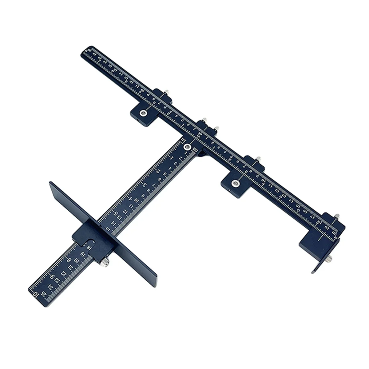 

Handle Punch Locator Adjustable Cabinet Hardware Jig Cabinet Door Handle Positioning Punch Handle Drill Guide