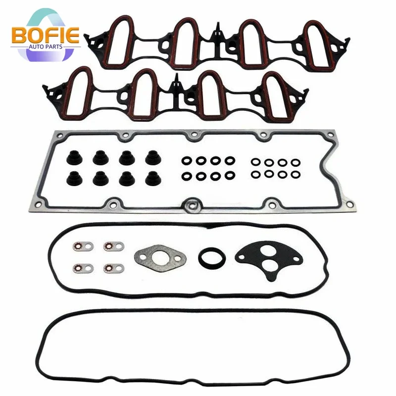 OEM MS98016T MIS16340 MS18145 MS50049 MS96587 Car Intake Manifold Gasket Fits For 99-09 Chevrolet Buick GMC Saab 4.8L 5.3L 6.0L