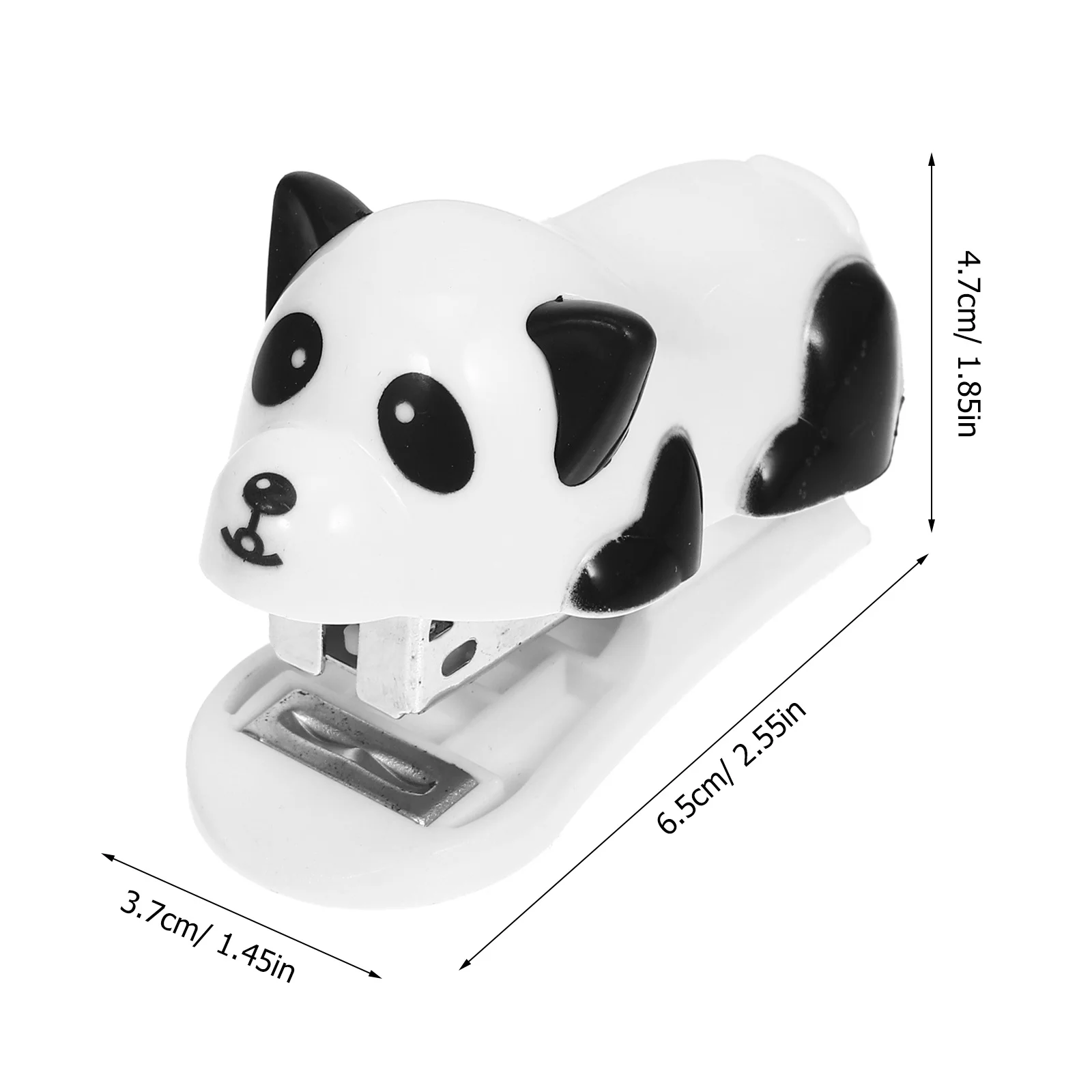 Compact Cartoon Stapler Ergonomic Handheld Design for Students and Office Multi Function Small Stapler Aesthetic Desk Organizer