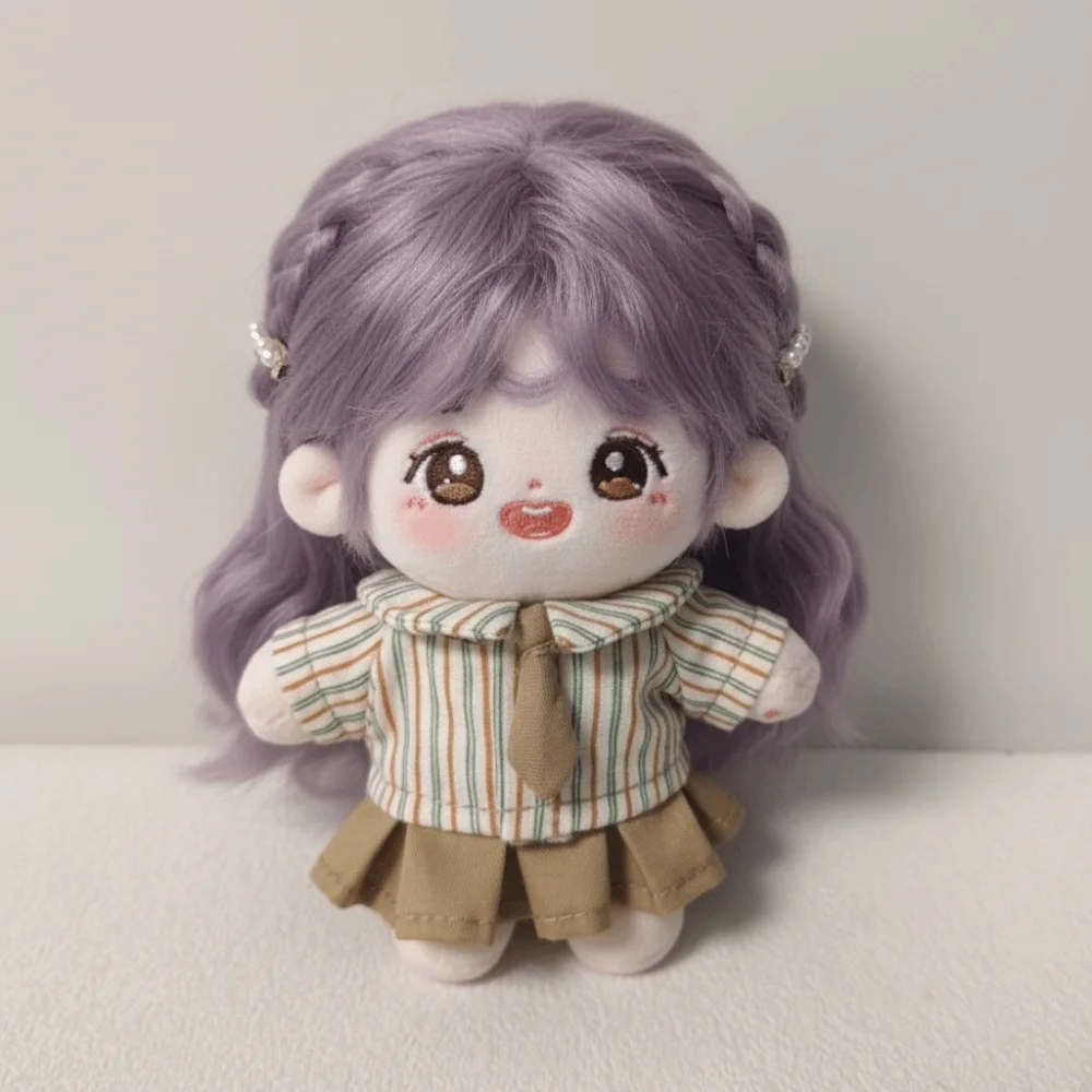 

Без атрибутов, одежда, юбка, хлопковая одежда 10 см, классическая рубашка, наряд, мини-милый нарядный комплект из хлопка 10 см